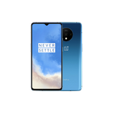 OnePlus 7T Smartphone, Android, 6.55", SIM Free, 8GB RAM, 128GB, Frosted Silver / Glacier Blue