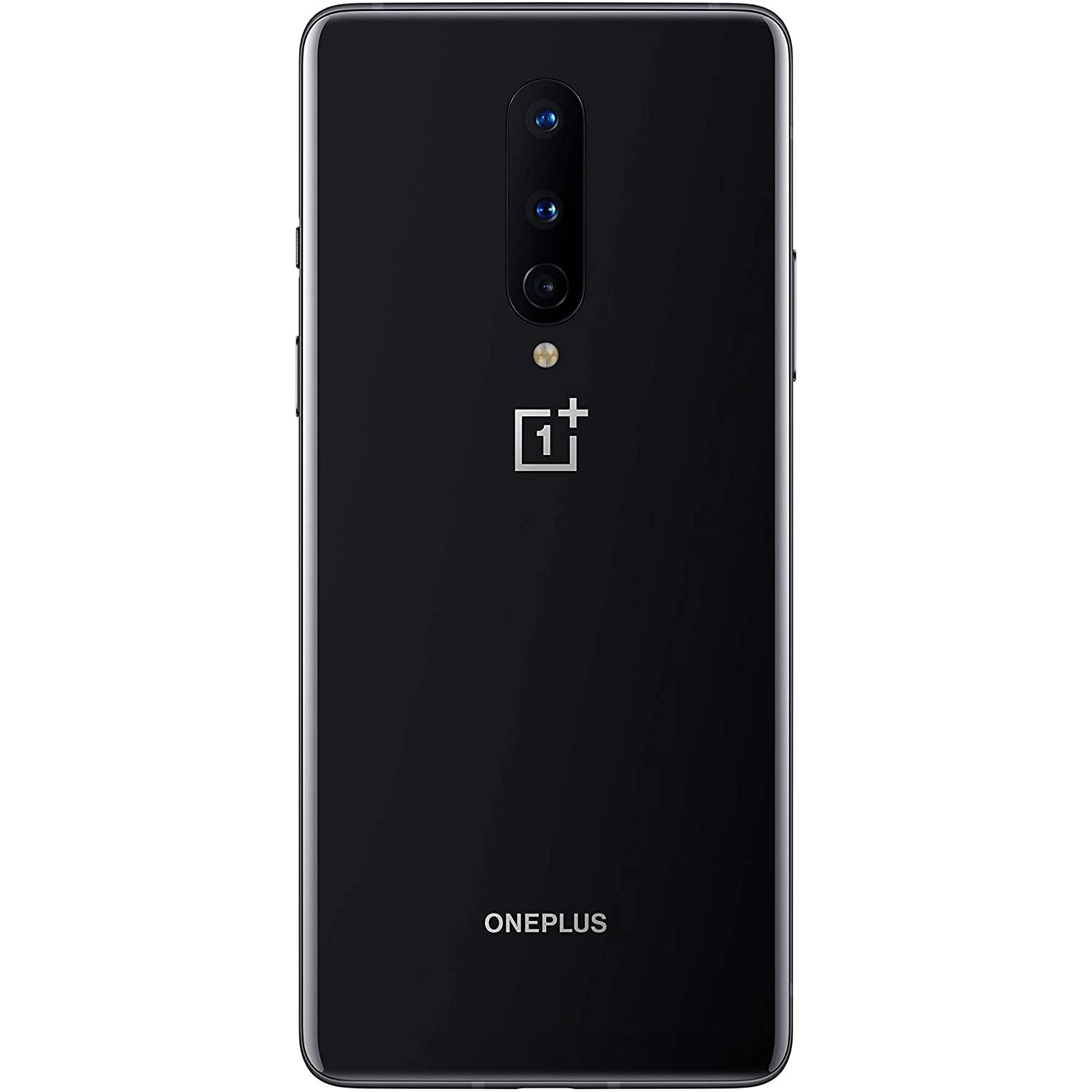 OnePlus 8 Smartphone, Android, 6.55", SIM Free, 8GB RAM, 5G, SIM Free 128GB, Onyx Black