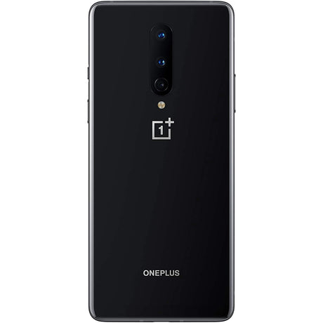 OnePlus 8 Smartphone, Android, 6.55", SIM Free, 8GB RAM, 5G, SIM Free 128GB, Onyx Black