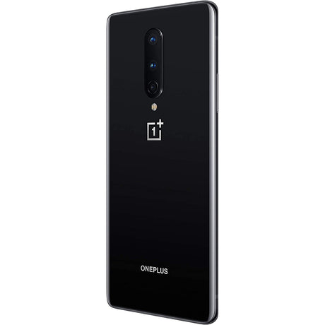 OnePlus 8 Smartphone, Android, 6.55", SIM Free, 8GB RAM, 5G, SIM Free 128GB, Onyx Black