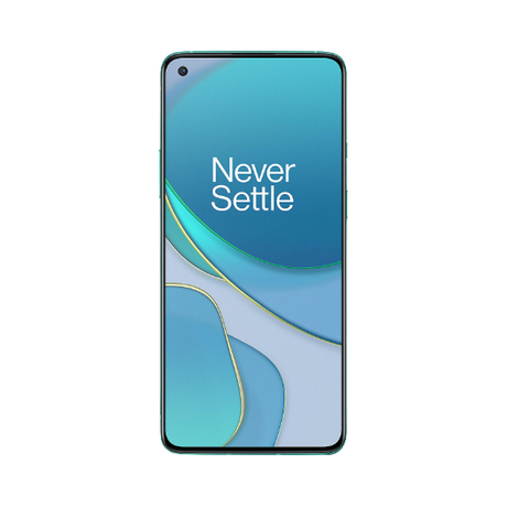 OnePlus 8T Smartphone, Android, 12GB RAM, 6.55", 5G, SIM Free, 256GB, Aquamarine Green