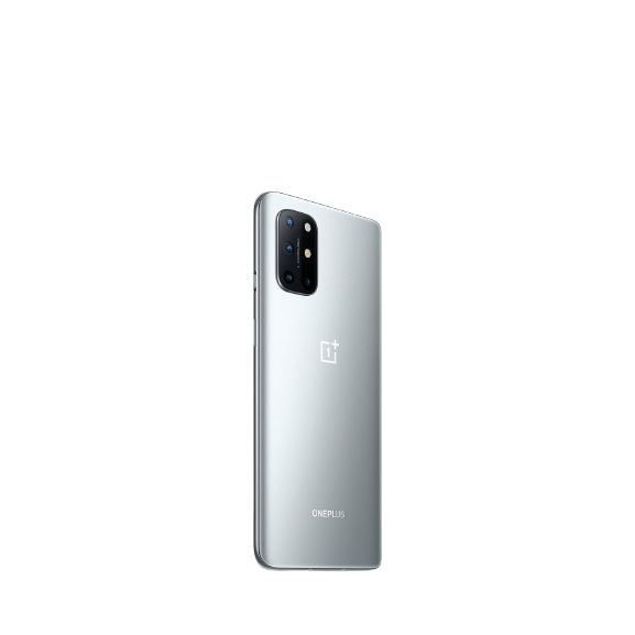 OnePlus 8T Smartphone, Android 8GB RAM 6.55" 5G SIM Free, 128GB in Lunar Silver