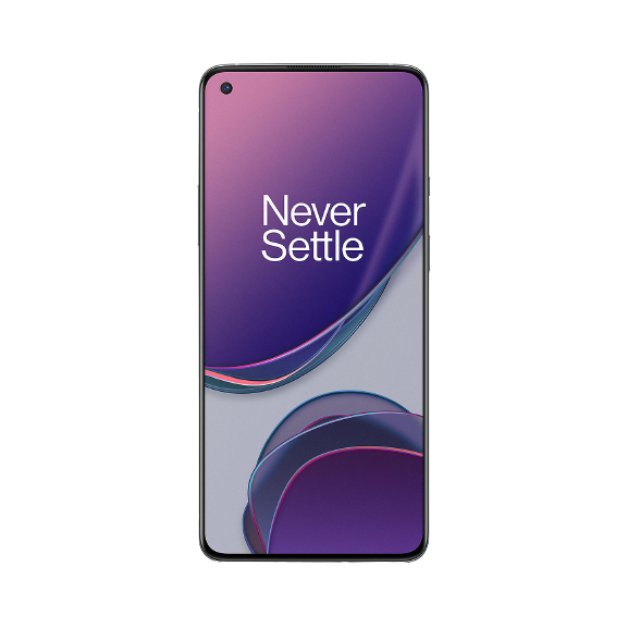 OnePlus 8T Smartphone, Android 8GB RAM 6.55" 5G SIM Free, 128GB in Lunar Silver