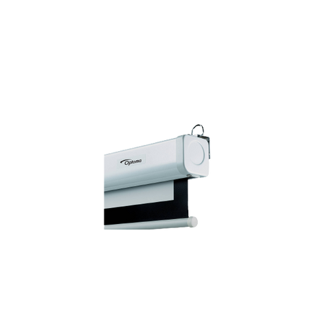 Optoma DS-9092PWC Pull Down Projector Screen, 16:9 Aspect Ratio, 92" Diagonal