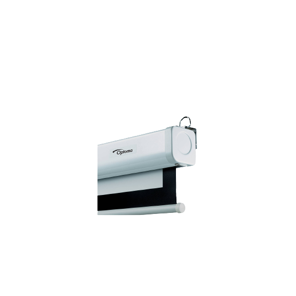 Optoma DS-9092PWC Pull Down Projector Screen, 16:9 Aspect Ratio, 92" Diagonal