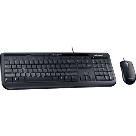 Microsoft Wired Desktop 600 for Business, Keyboard and Mouse Set - Refurbished Pristine