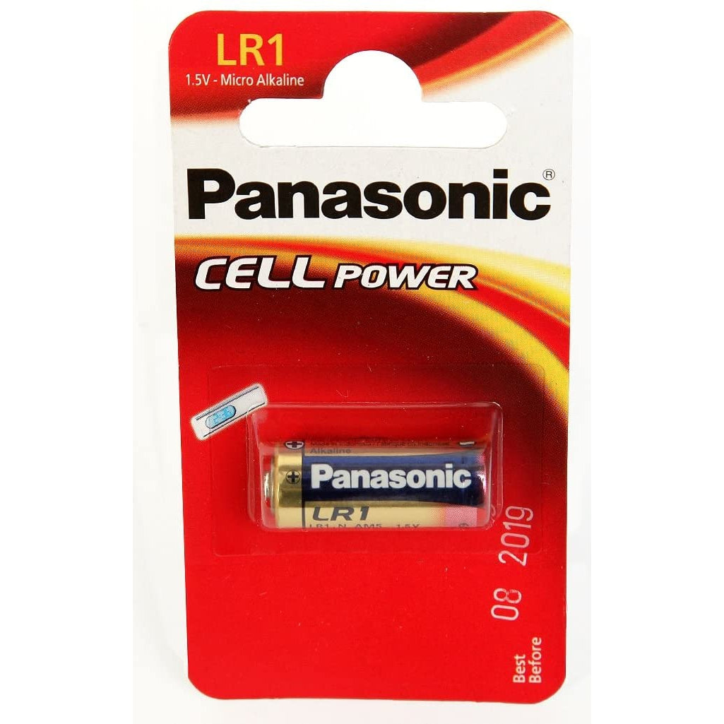 Panasonic Battery Alkaline LR1 - 1.5V LR1L/1BE