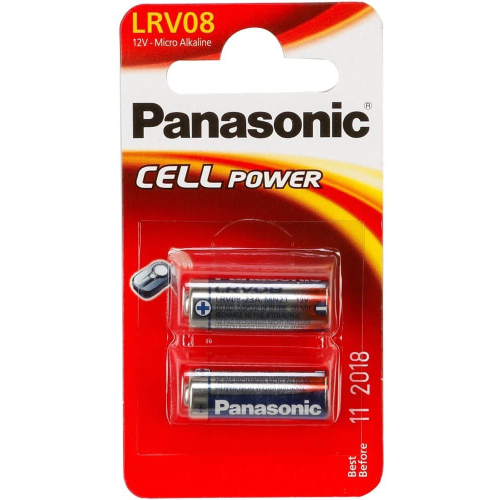 Panasonic LRV08 Battery 2x PACK LRV08L/2BP 12V