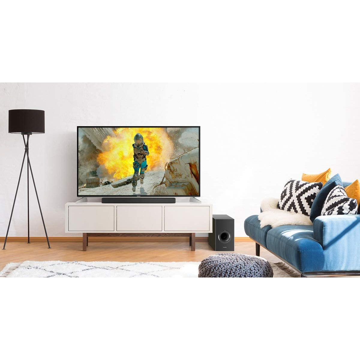 Panasonic SC-HTB488EBK Wireless Soundbar with Subwoofer