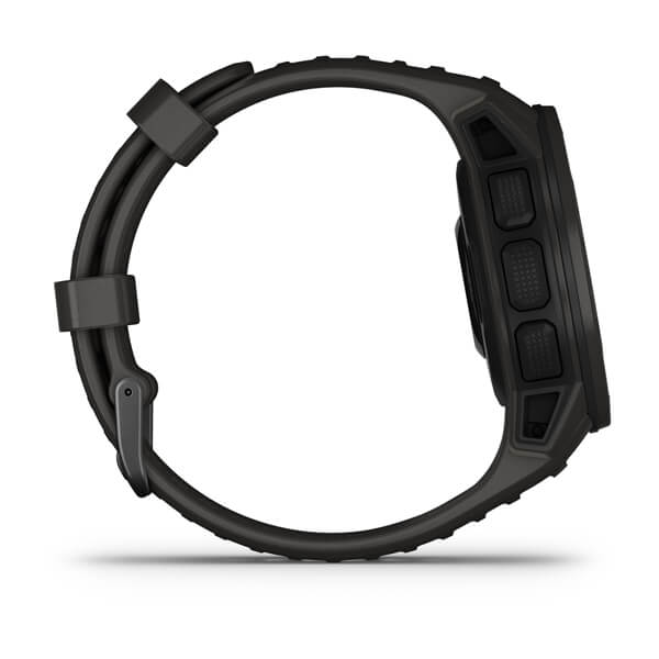 Garmin Instinct Solar, Solar-powered Rugged Outdoor Smartwatch - Black - Refurbished Excellent