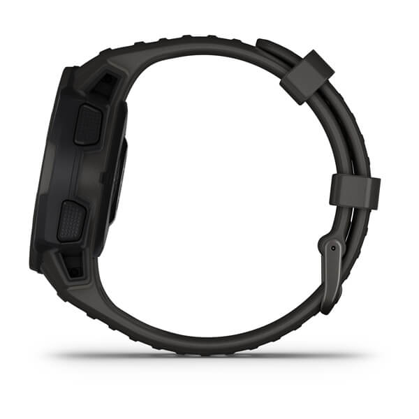 Garmin Instinct Solar, Solar-powered Rugged Outdoor Smartwatch - Black - Refurbished Excellent