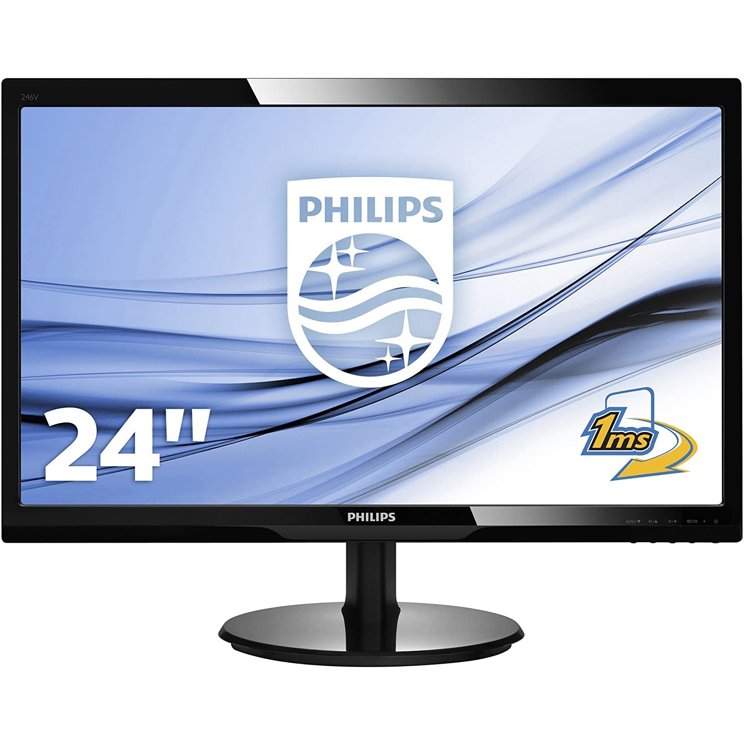 Philips 246V5LHAB 24-Inch LED Monitor (1920 x 1080 @ 60 Hz