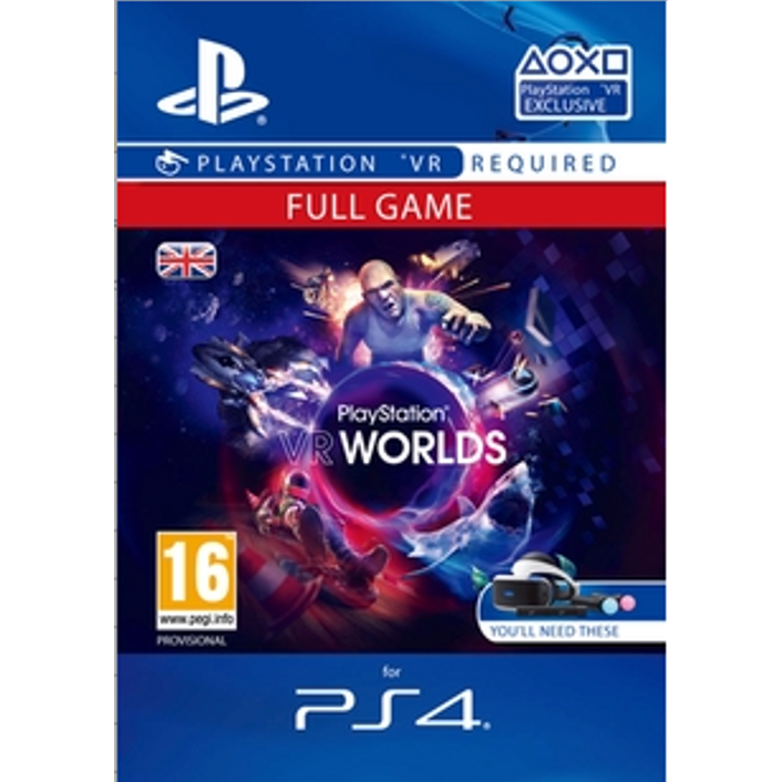 PlayStation VR Worlds PS4 Digital Game