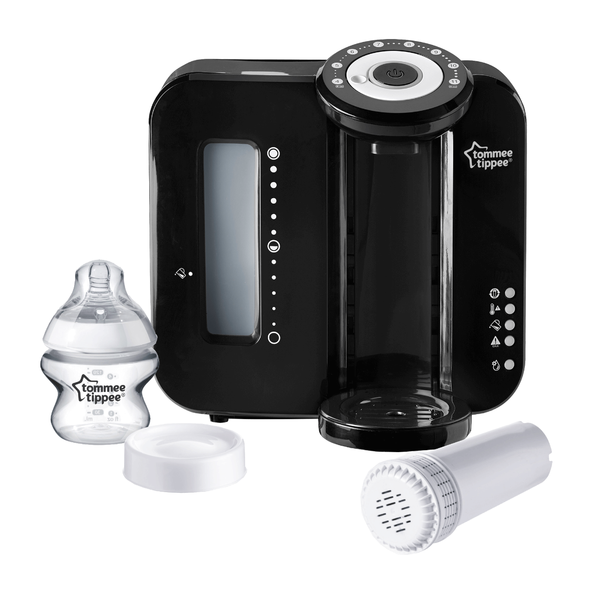 Tommee Tippee Closer to Nature Perfect Prep Machine, White & Black
