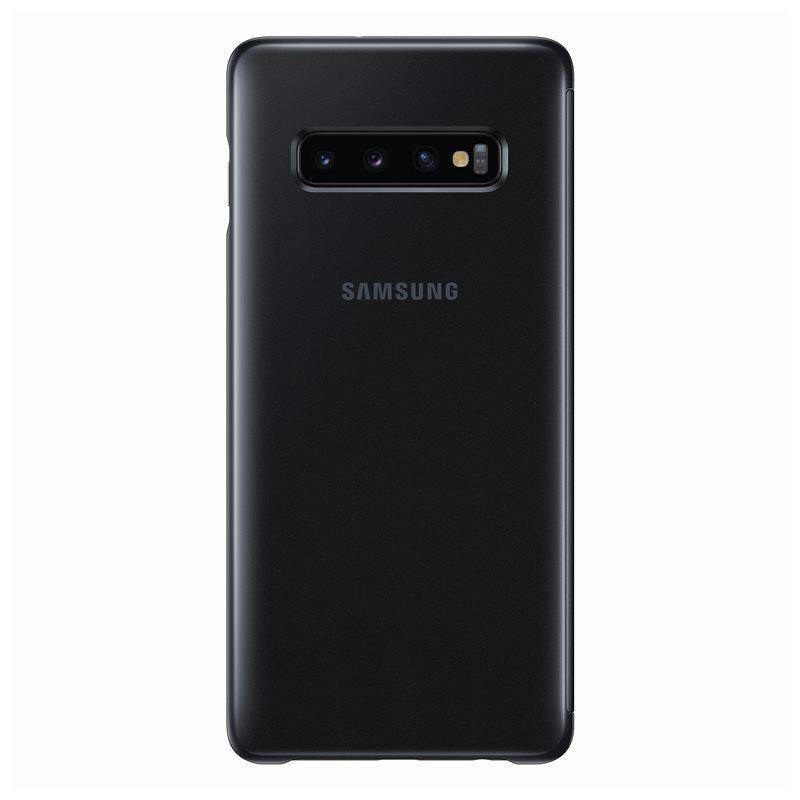 Samsung Clear View Cover for Galaxy S10+ - Black