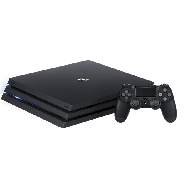 Sony PlayStation 4 Pro Console, Black (1TB) - Good Condition - No Controller