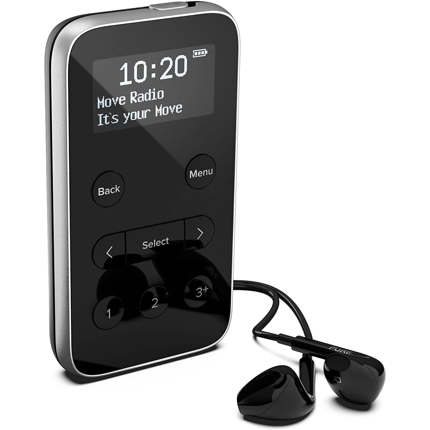 Pure Move R3 Rechargeable Personal Pocket FM/DAB+/DAB Digital Radio