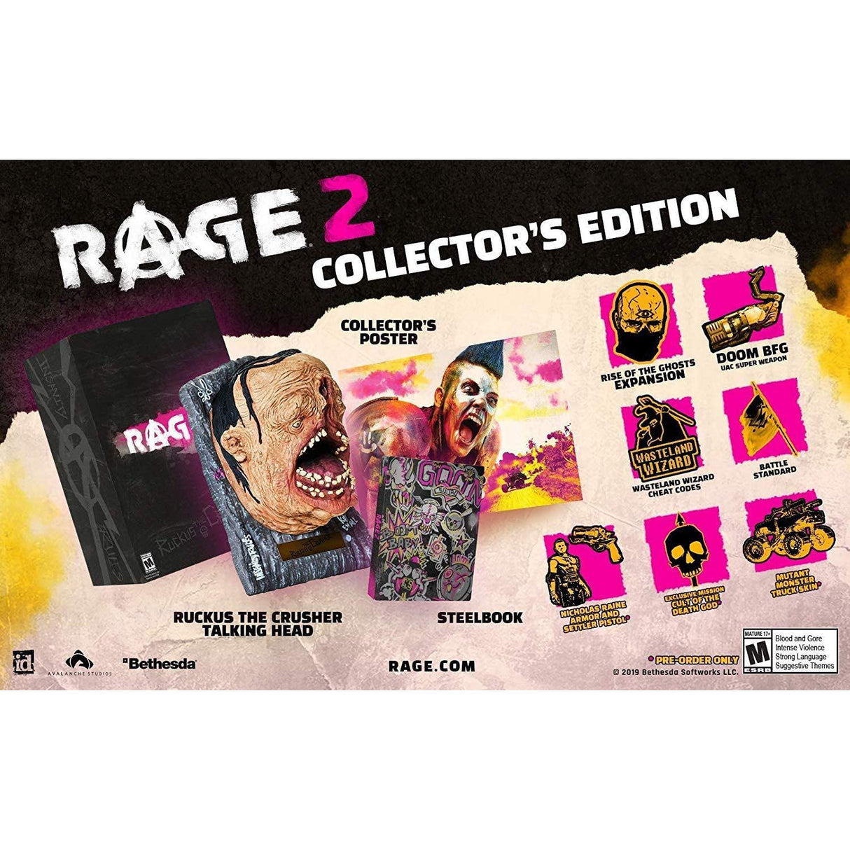 Rage 2 Collector's Edition for PlayStation 4