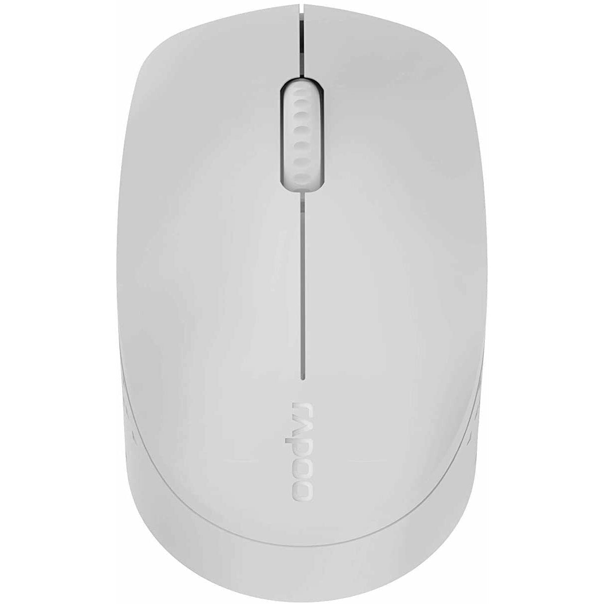 Rapoo M100 Multi-mode Wireless Silent Optical Mouse - Grey - Refurbished Excellent