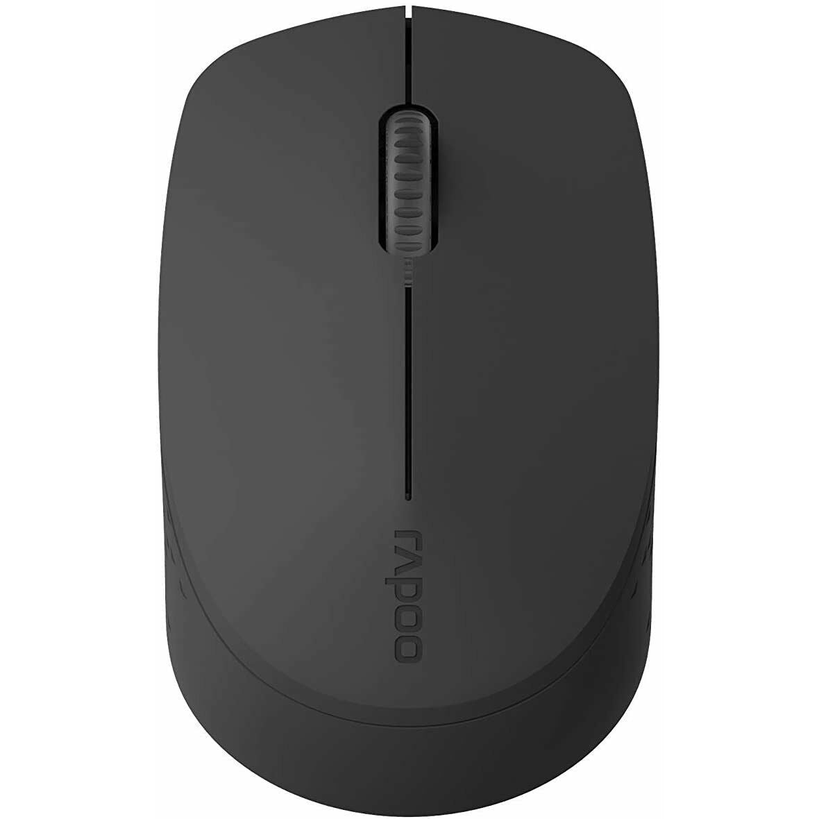 Rapoo M100 Multi-mode Wireless Silent Optical Mouse - Black - Refurbished Excellent