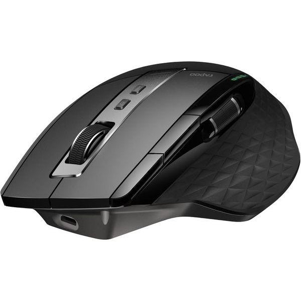 Rapoo MT750S Advanced Multi-Mode Wireless Mouse, Black - Refurbished Pristine