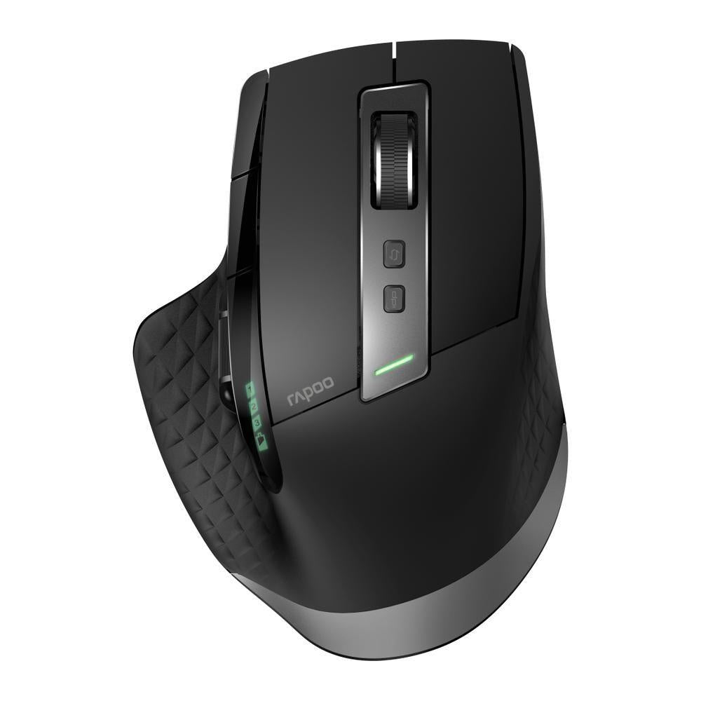 Rapoo MT750S Advanced Multi-Mode Wireless Mouse, Black - Refurbished Pristine