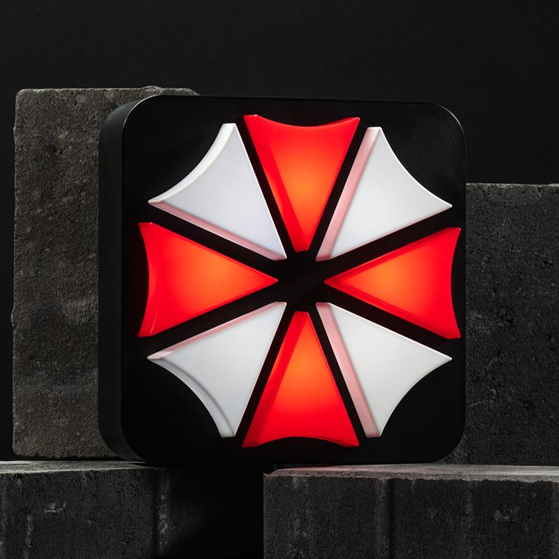 Official Resident Evil Umbrella Corporation Lamp - Excellent Condition