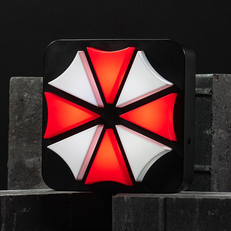 Official Resident Evil Umbrella Corporation Lamp - Excellent Condition