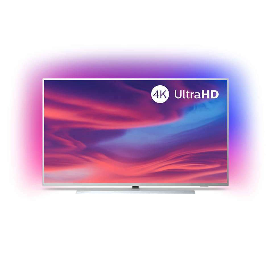 Refurbished Philips 55 Inch 55PUS7334 Smart 4K HDR Ultra HD Ambilight LED TV UK