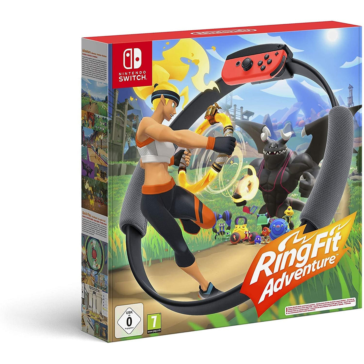 Ring Fit Adventure (Nintendo Switch) - *Accessories Only / No Game Included* - Refurbished Excellent