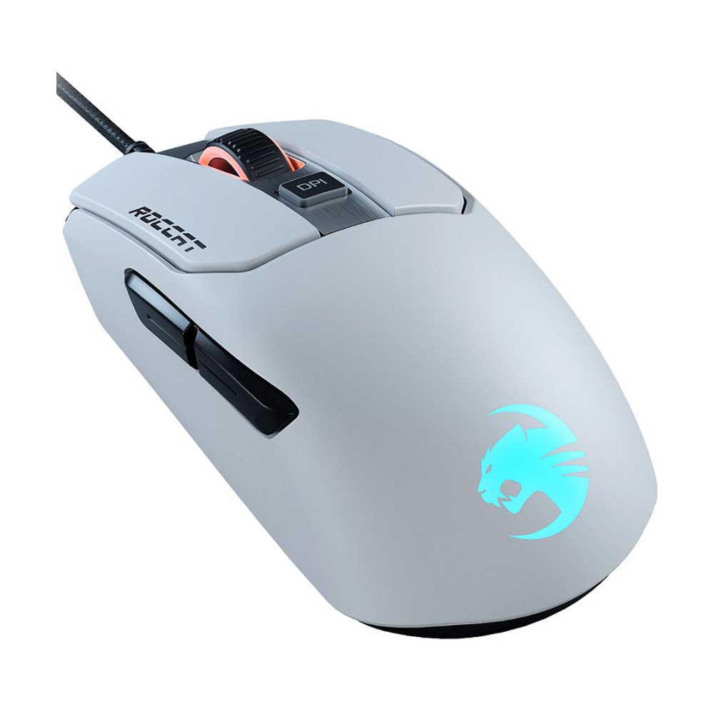 Roccat Kain 122 Aimo RGB Gaming Mouse, White
