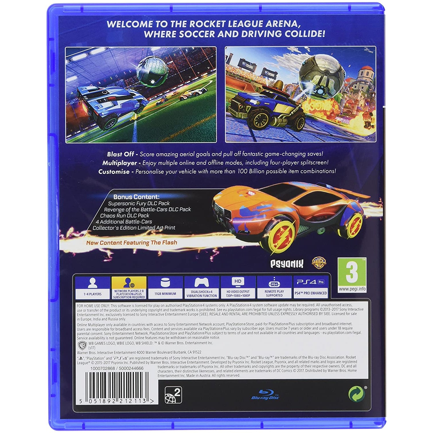 Rocket League Collector's Edition (Playstation 4 PS4)