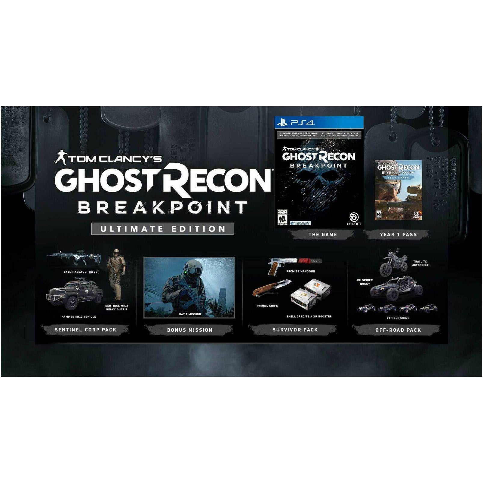 Tom Clancy's Ghost Recon Breakpoint Ultimate Edition (PS4)