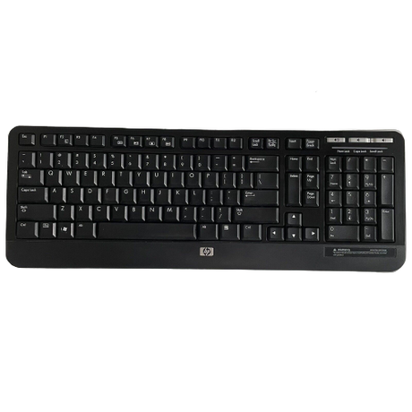 HP KU-0841 Multimedia USB Keyboard with Volume Control