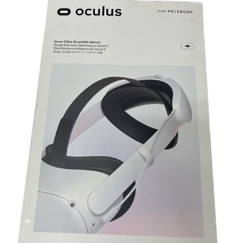 Oculus Quest 2 Elite Strap With Battery - White - Refurbished Pristine