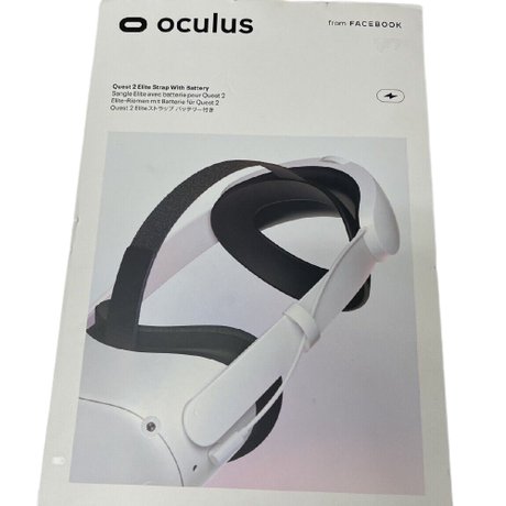 Oculus Quest 2 Elite Strap With Battery - White - Refurbished Pristine
