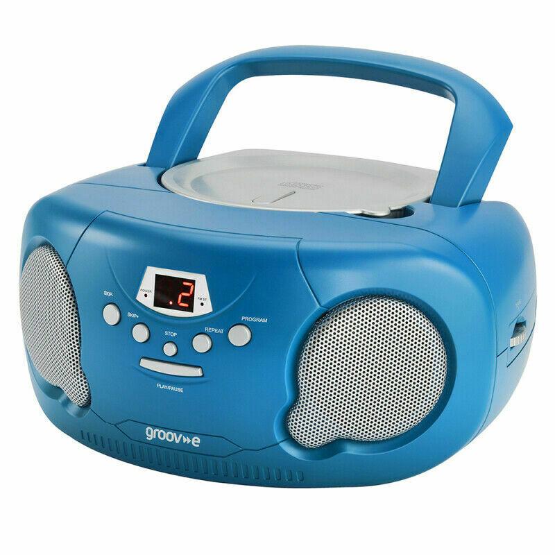Groov-e Original Boombox Portable FM/AM Boombox