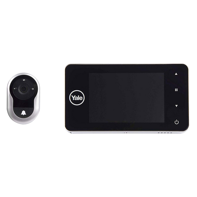 Yale DDV4500 Digital Door Viewer Memory DDV 4500 in Silver