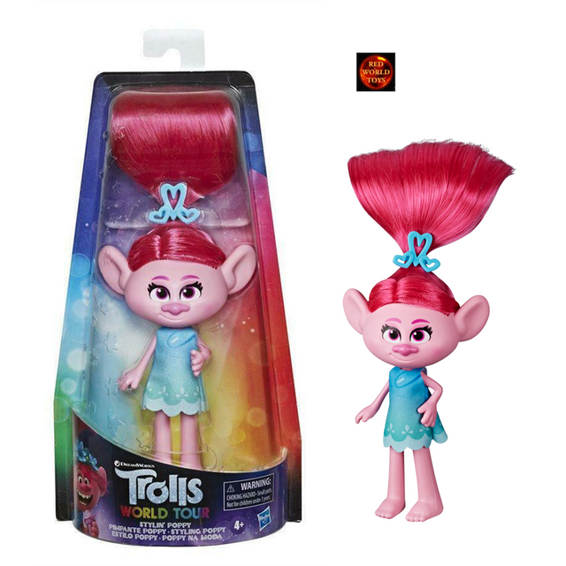 Dreamworks Trolls World Tour Stylin Poppy Fashion Troll Action Figure