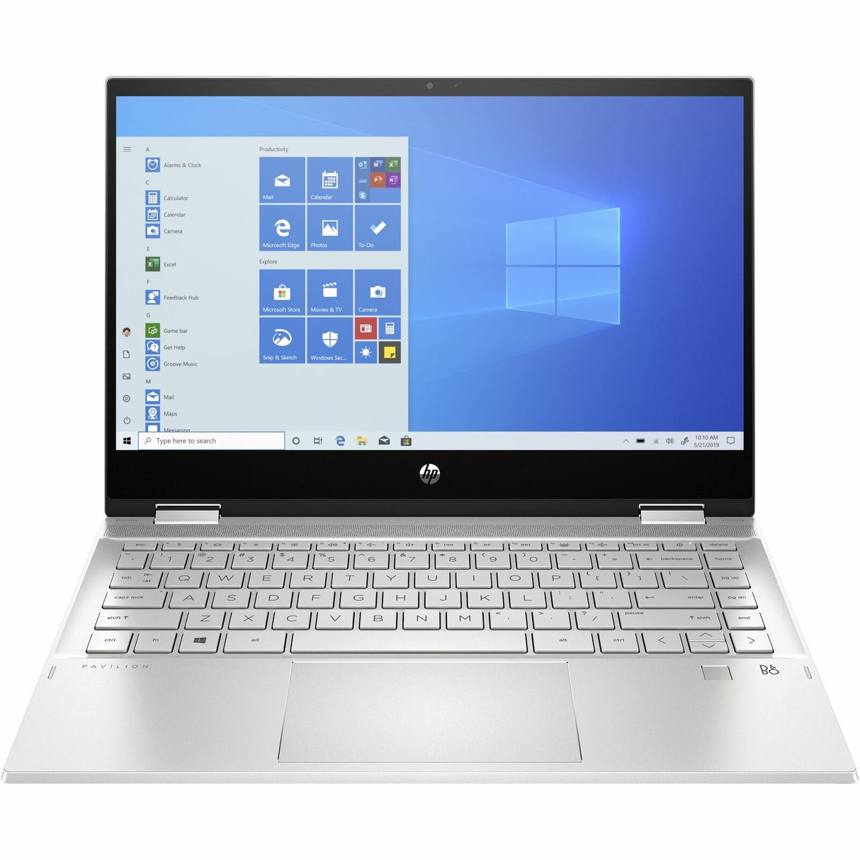 HP Pavilion 14-DW0022NA Laptop Intel Core i3-1005G1 8GB RAM 256GB SSD 14” - Silver