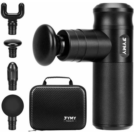 JYMY Massage Gun Mini, Palm-Sized, Super Quiet, Deep Tissue Muscle Massager Impact