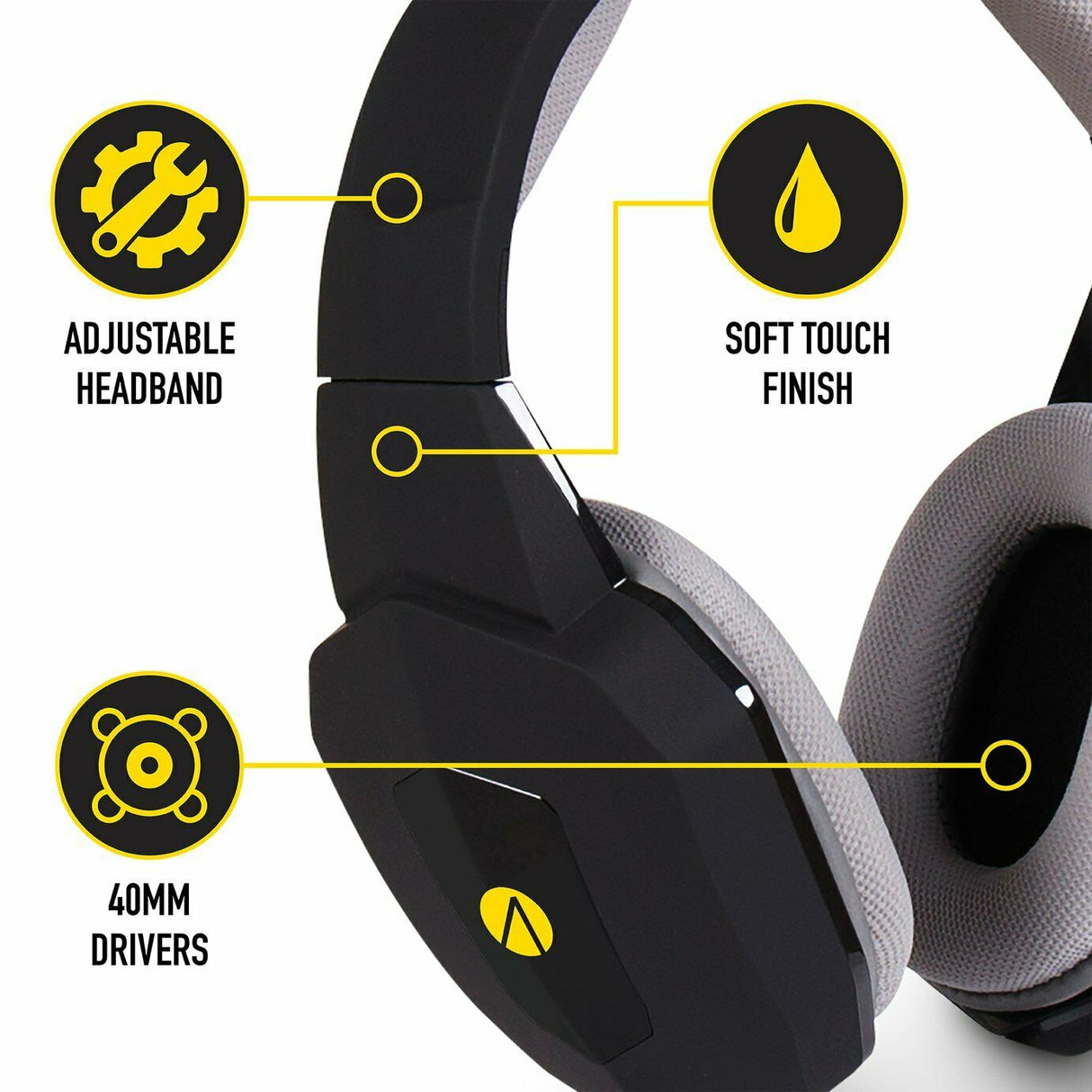 Hornet Gaming Headset Xbox, PS4/PS5, Switch, PC (Black)