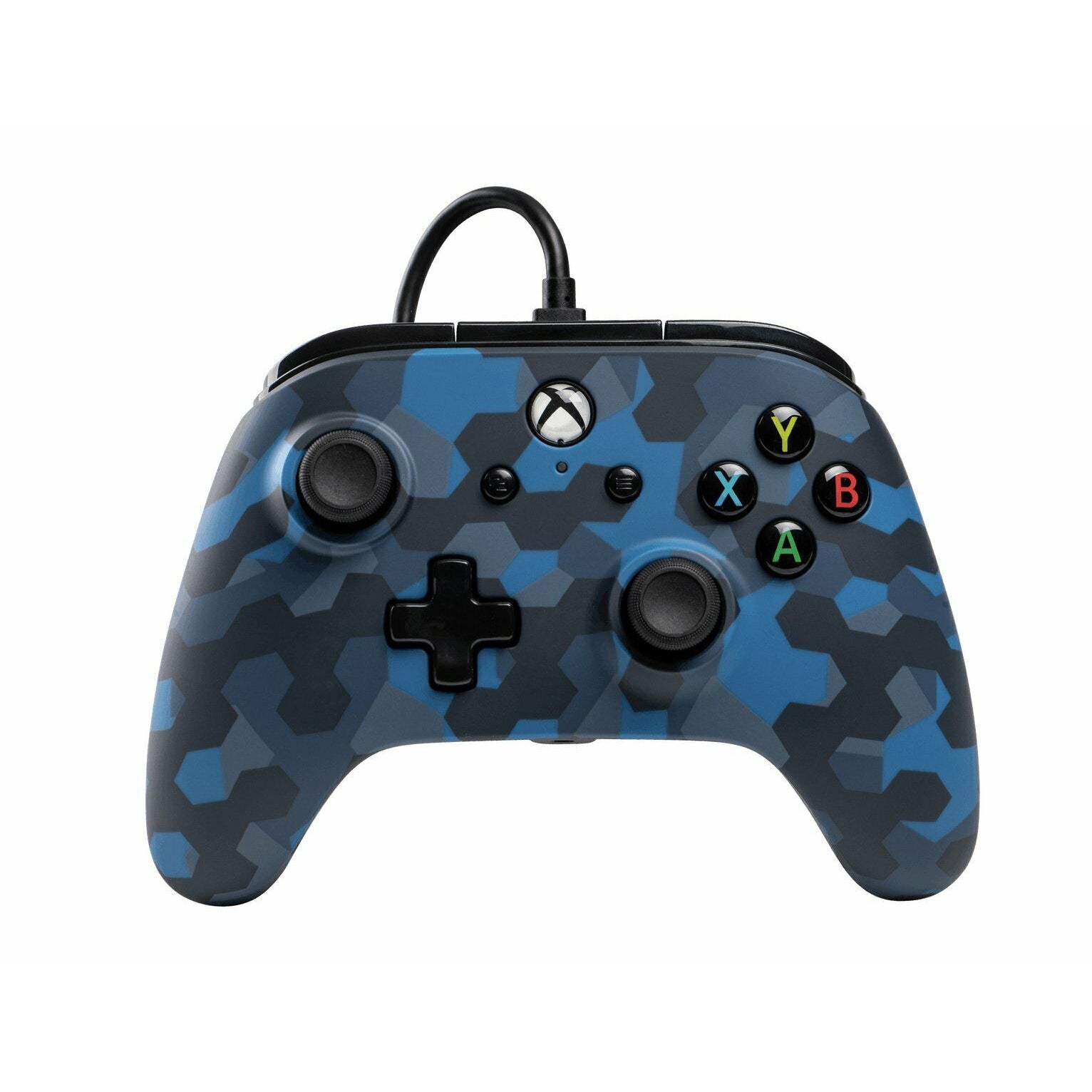 PowerA Microsoft Xbox One Wired Controller - Stealth Blue Camo