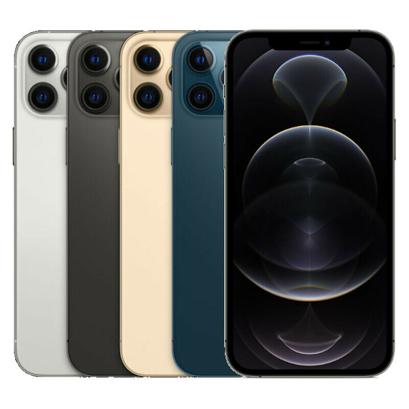 Apple iPhone 12 Pro Max Unlocked 128GB/256GB/512GB - All Colours - Fair