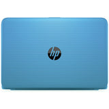 HP Stream 14-ax000na 14” (32GB eMMC, Intel Celeron N3060, 1.6 GHz, 4GB) Laptop - Aqua Blue - X9W65EA#ABU