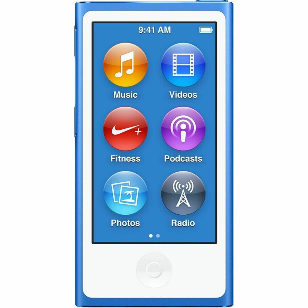 Apple iPod Nano 7th Gen 16GB - Blue