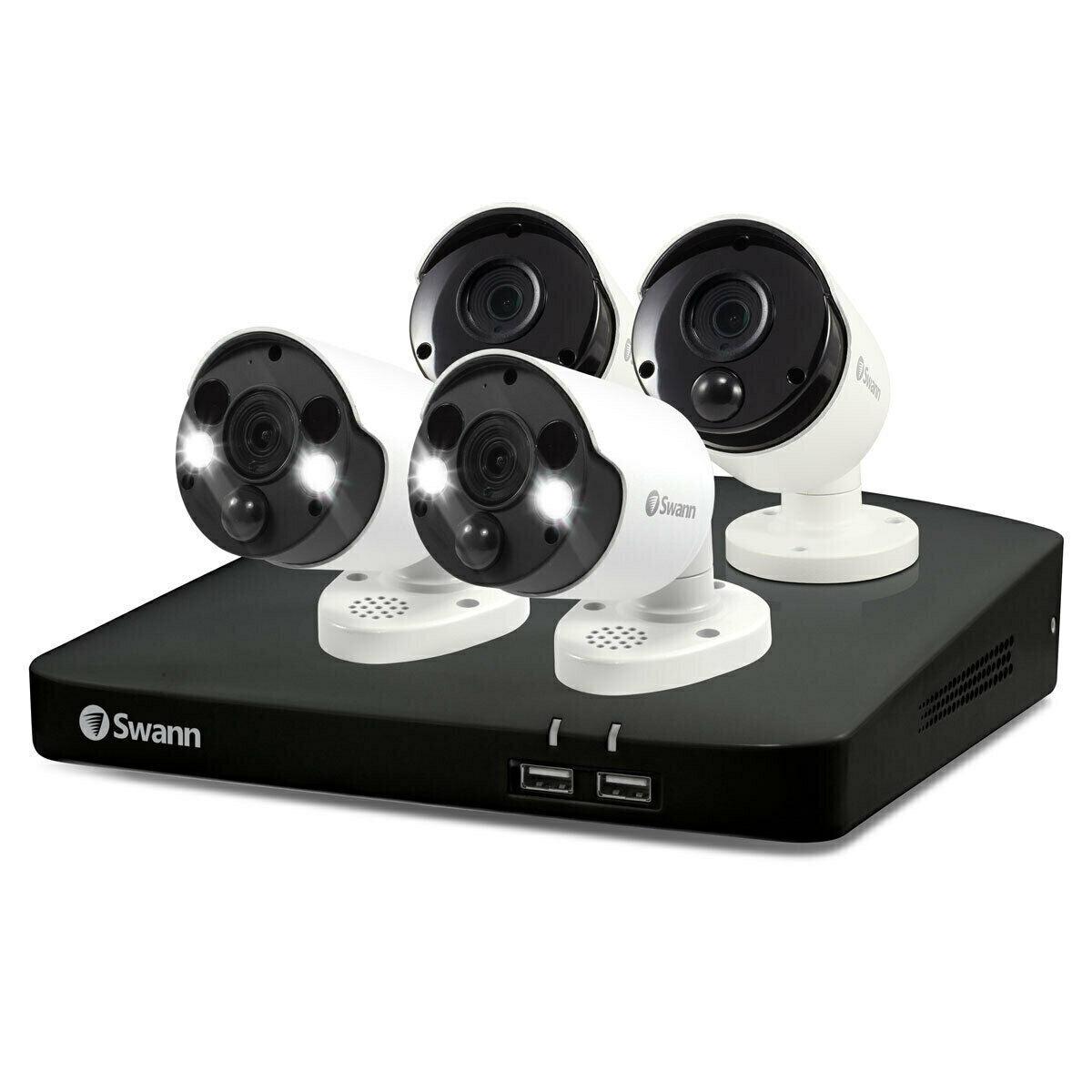 Swann SWNVK-887802B2FB Smart Security System - 4 Cameras