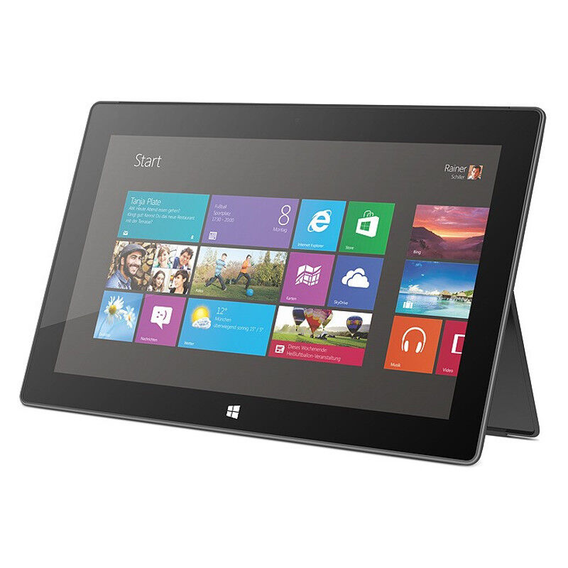 Microsoft Surface Pro 1514, Intel Core i5, 4GB RAM, 128GB SSD, 10.6", Black - No Charger