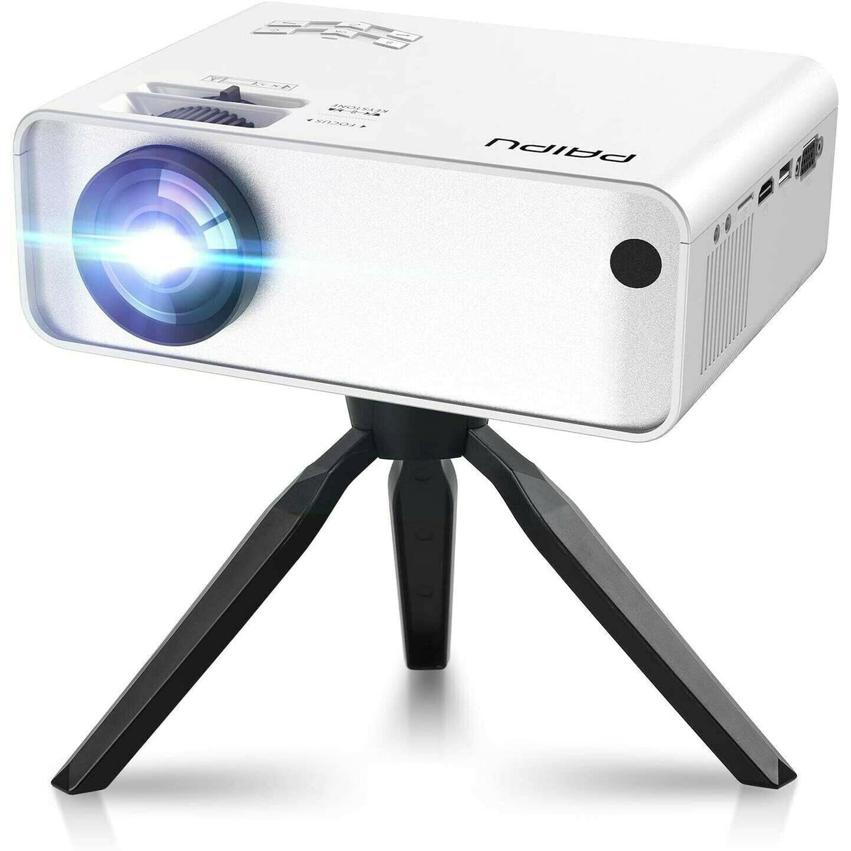 Paipu M8-B Smart Portable Projector 1080P Full HD, White