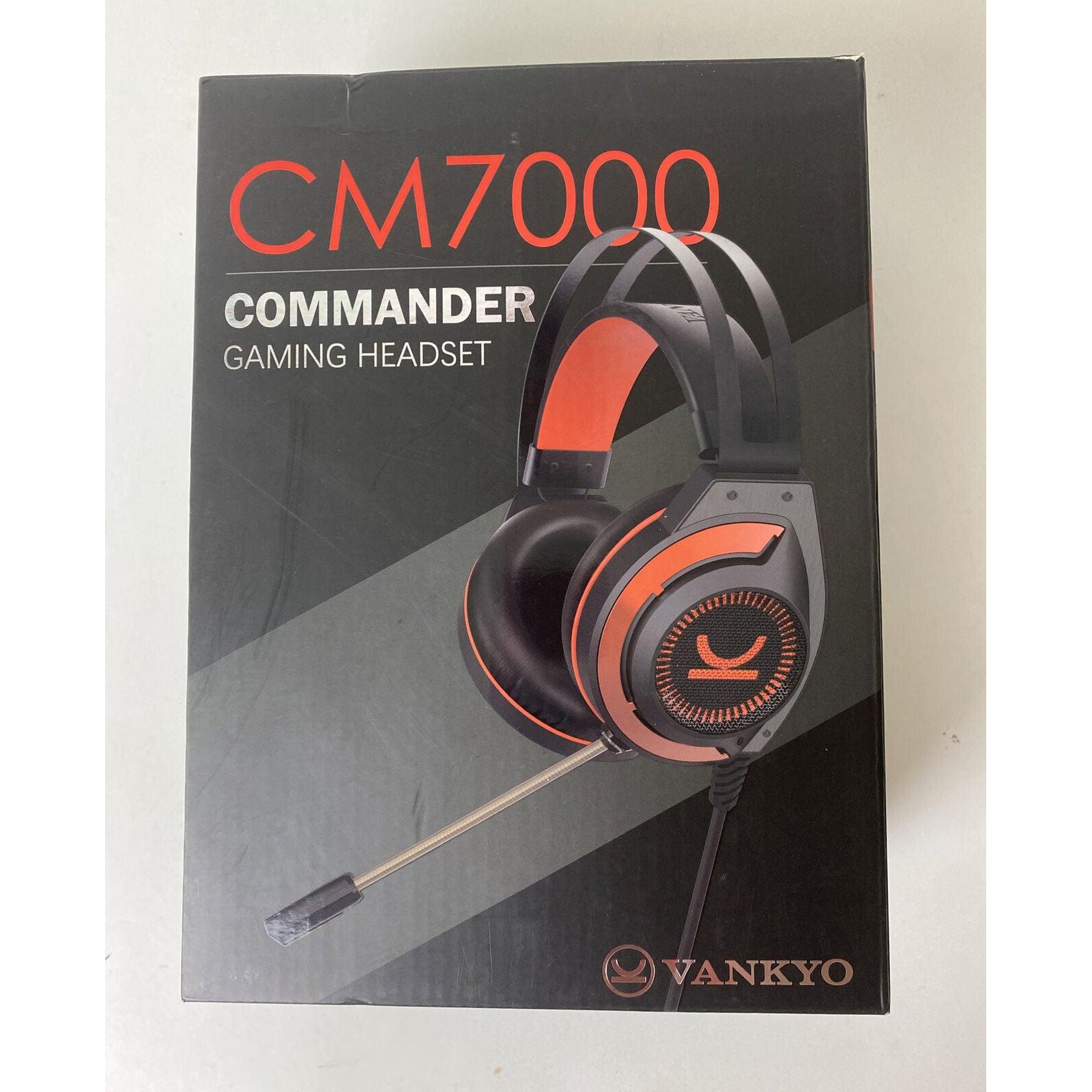 Vankyo CM7000 Commander Gaming Headset - Black / Red